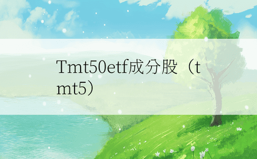 Tmt50etf成分股（tmt5）