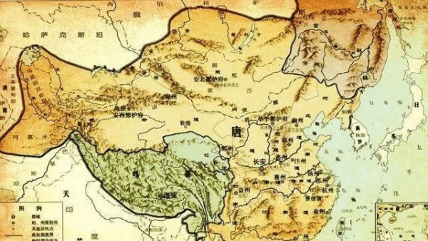 唐朝全盛时期的版图疆域面积在1600万平方公里左右