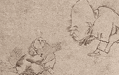 《鬼趣图》：清代画家罗聘创作的人物画，共8幅