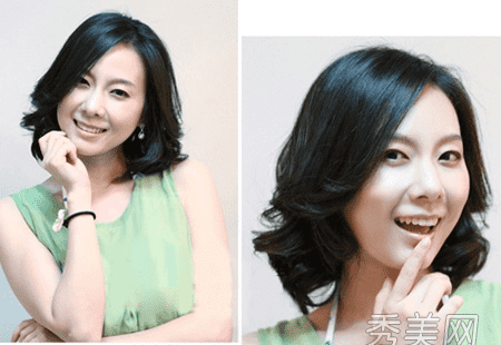 2012年流行烫发韩式发型图片